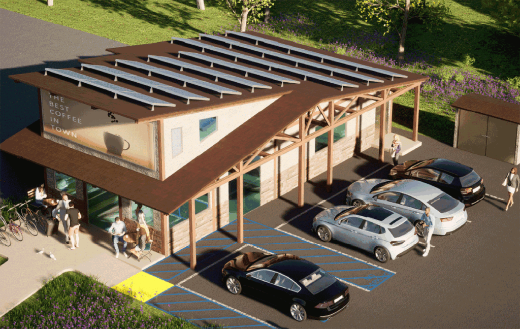 GB Architecture's Big Bear Coffee Shop